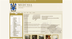 Desktop Screenshot of medussa.be